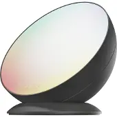 Calex Slimme LED Tafellamp - Wifi Mood light - Smart Sfeerverlichting - RGB en Warm Wit Licht - Zwart