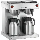 Bartscher Koffiemachine Contessa Duo - 2 Thermoskannen - 2x 13 Kopjes - 430x400x520mm - Horeca Koffiemachine - Koffieapparaat