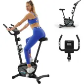 Zipro Hometrainer Fiets Beat – Magnetische fitnessfiets met vliegwiel, stille hometrainer voor thuisgebruik. Inclusief hartslagmeter, bidonhouder en LCD-display. Maximaal gebruikersgewicht: 120 kg