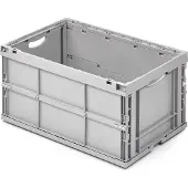 Alutec 05100 - Vouwkrat 400 x 600 x 320 mm - Max. draagvermogen 60 kg - Grijs