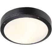 Nordlux Zwarte plafondlamp Desi Ø 27,5cm