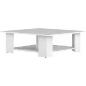 Temahome Salontafel Square 67x67 - wit