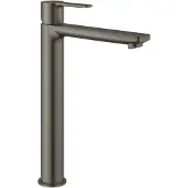 GROHE Opzetwastafelmengkraan lineare new xl-size gladde body hard graphite geborsteld