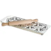 Gsd Haushaltsgeräte Ravioli Maker Met Deegroller 18 Vaks