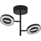 Ledvance DECOR SPOT SATURN, 21W, 465lm, zwart, spots, verstelbare lampkoppen, veelzijdig toepasbaar, inbouwspot, 3-standen kleurtemperatuurregeling, hoogwaardige behuizing
