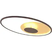 LINDBY Plafondlamp , Feival, dimbare, Roestbruin, Woonkamer, Metaal, Modern