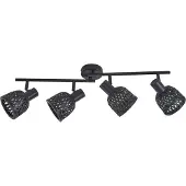 LINDBY Plafondlamp , Eskil, dimbare, Zwart, Eetkamer, Bamboe, Modern