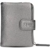 Zwei Portemonnee 'Mademoiselle' zilvergrijs