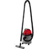 Einhell Elektrische Nat-/Droogzuiger TC-VC 1815 - 1250 W - 180 mbar - 15 L - Incl. diverse accessoires - 3-delige kunststof buis - Schuimfilter