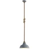 LINDBY Hanglamp Chaby, dimbaar, alu / grijs / zink, Woon-/ Eetkamer, metaal, Vintage, hanglamp