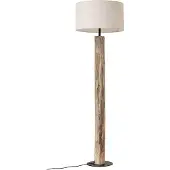 LUCANDE Vloerlampe , Jorvan, Beige, Woonkamer, Hout