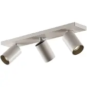 Arcchio Plafondlamp , Brinja, dimbare, Wit, Gang / Hal, Aluminium, Modern