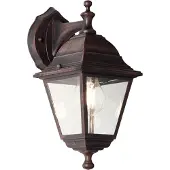 Brilliant Nissie - Buitenlamp - IP44 - E27 max 1x40W - Roestbruin