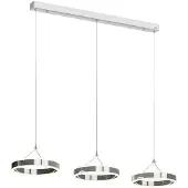 LUCANDE Hanglampe , Lyani, dimbare, Metallic, Woonkamer, Metaal, Modern