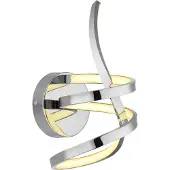Globo Lighting Krul wandlamp Iduna chroom