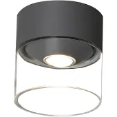 Konstsmide 7883-370 Varese Buitenlamp (plafond) LED 6 W Energielabel: G (A - G) Antraciet, Antraciet (mat)