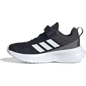 Adidas Sneakers 'Fortarun 4.0' donkergrijs / zwart / wit