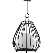 LINDBY Buitenverlichting , Kelda, dimbare, Zwart, Balkon, Aluminium, Modern