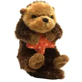 Wild republic Knuffel Hug'ems Zeeotter 18 Cm Pluche Bruin