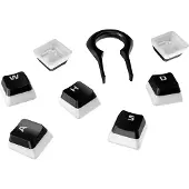 HP Pudding , Keycaps, Zwart