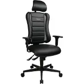 Topstar Gamingstoel SITNESS RS - 3D zitting - synchroonmechanisme - met armleuningen - zwart/zwart