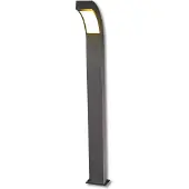 LUCANDE LED tuinpadverlichting - tuinlamp LENNIK, zwart, Aluminium, Modern, LED buitenlamp