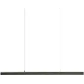 Arcchio LED kantoor hanglamp Jolinda, zwart, 118cm, omhoog/omlaag Jolinda, zwart, Werkkamer / Kantoor, Aluminium, Modern