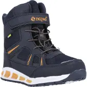 ZigZag Snowboots 'Clementu' donkerblauw / mosterd