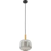 LINDBY Hanglampe , Doroteo, dimbare, Grijs, Eetkamer, Glas, Vintage / Retro