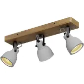 LINDBY Plafondlamp , Mitis, dimbare, Grijs, Woonkamer, Beton, Industrieel