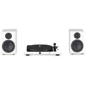 Pro-Ject Jukebox E1 + Speaker Box 5E Wit
