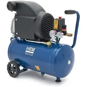 HBM oliegesmeerde compressor, 24 liter