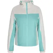 Libbi Tussenjas turquoise / wit