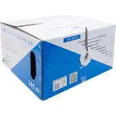 Pni UTP-kabel CAT6e U06 met 4 aderparen, geschikt voor internetverbindingen tot 1 Gigabit en bewakingssystemen, Rola, 305 meter