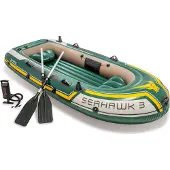 Intex Opblaasboot Intex Seahawk 3 Set