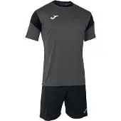 Joma Phoenix Korte Mouw Set Grijs XL Man