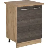 Vicco R-Line Keukenonderkast – 60 cm, WB Eik Edel grijs