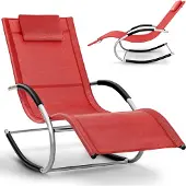 Tillvex Tillvex- schommelstoel rood-tuin ligstoel- relax ligstoel- ligstoel schommel- ligstoel camping