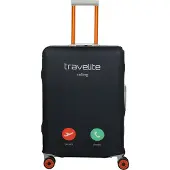 Travelite pull-over reisaccessoires Luggage Cover Calling zwart