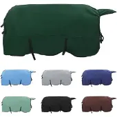 vidaXL Paardendeken Volledig Donkergroen 125 cm Polyester