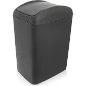 Orion Prullenbak Plastic Grijs 40 l - Afvalmand - Afvalemmer