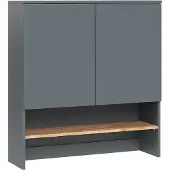 Vicco Wasmachinekast Viktor Antraciet/gouden eik 93.6 x 100.4 cm, Model 55162