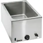Bartscher Bain Marie - Elektrisch - Tafelmodel - Aftapkraan - 1x 1/1 GN - 200207