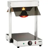Bartscher Warmhoudbrug infrarood Bartscher, RVS, 230V/400W, incl 1 infrarood warmtelamp