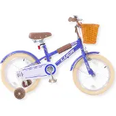 Buxibo - Kinderfiets voor Jongens - Luca - 16 Inch - Donkerblauw