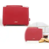 Livoo Toastmachine, Broodrooster, Rood