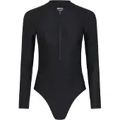 Mountain Warehouse Dames/Dames Surfer Eendelig Zwempak Met Lange Mouwen (Jet Zwart)