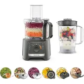 Kenwood Multifunctionele keukenmachine MultiPro Compact FDP31.360GY 800 W Grijze