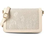 Gabor Schoudertas 'Noelia' beige / wit