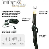 Hellum LED Uitbreiding lichtkettingsysteem Lichtketting Warmwit
